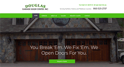 Desktop Screenshot of douglasgaragedoor.com